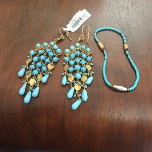 Vintage Banana Republic jewelry set.